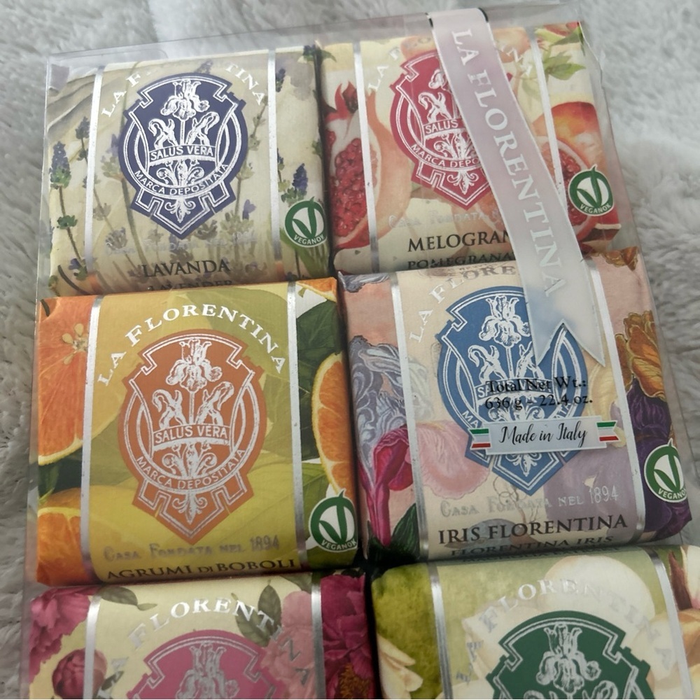 Brand New 6 pcs Luxury soap Made in Italy - Picture 2 of 4